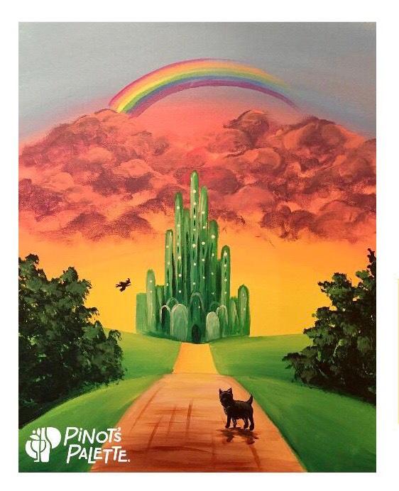 Painting and a Play! Don't Miss This One-Night Special Event, Featuring All  Things, 'Oz'! - Pinot's Palette