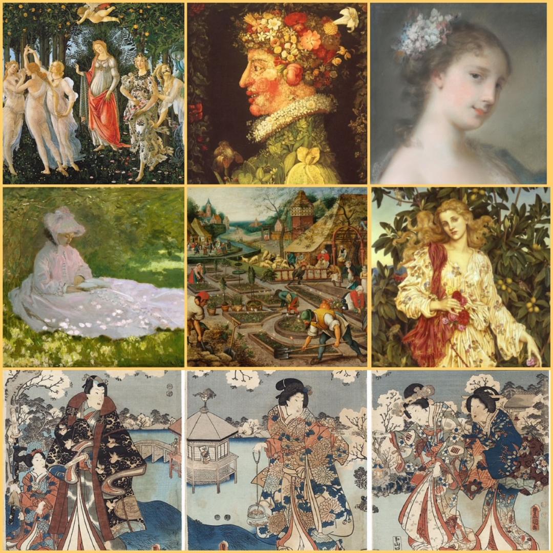 Which Famous Masterpieces Capture the Essence of Spring?