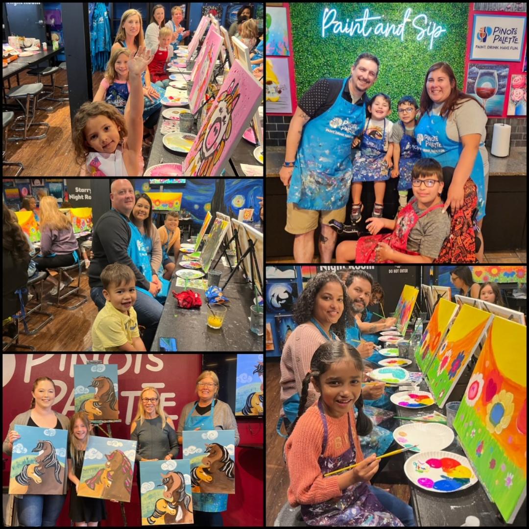 Unleash Your Inner Artist: Summer Fun with Pinot's Palette for the Whole Family