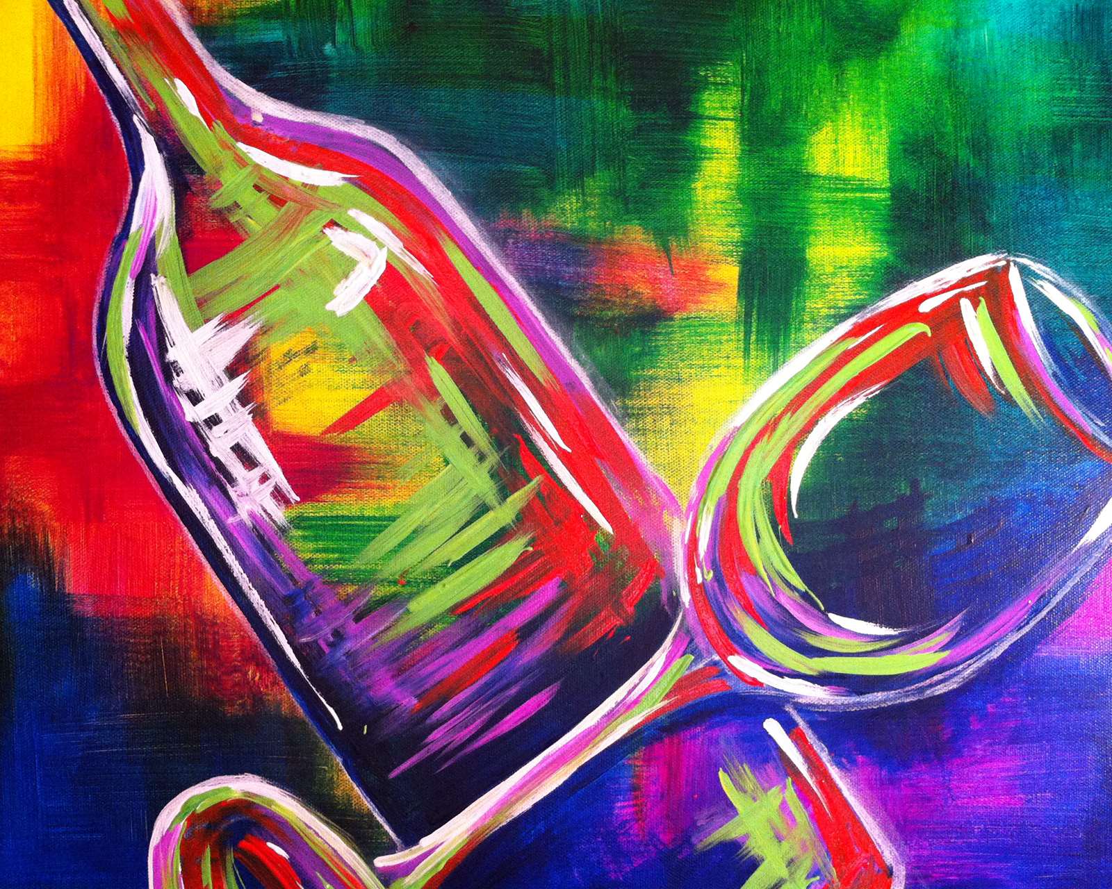 Painting and Wine in Naperville Paint and Sip