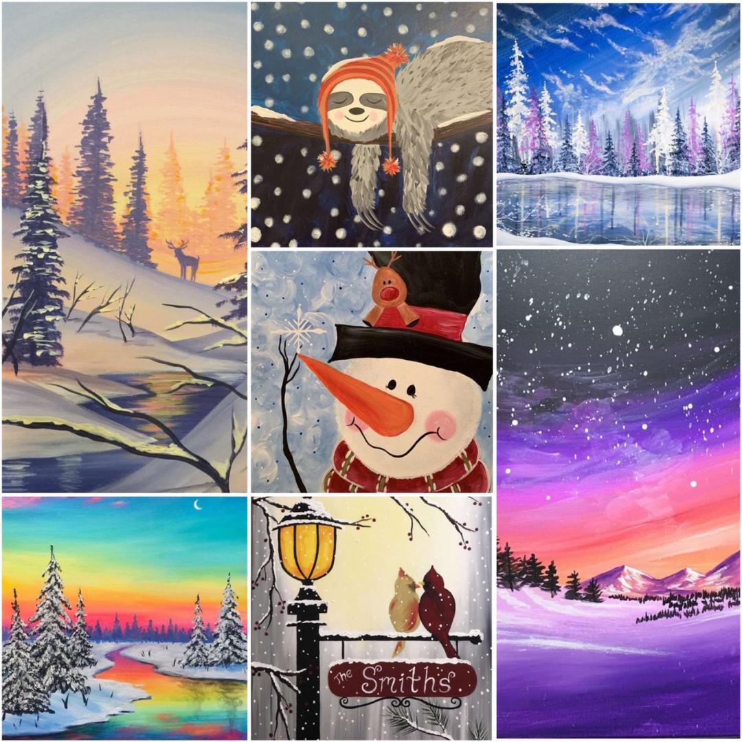 Winter-Themed Artwork, PERFECT For This Time Of Year! 