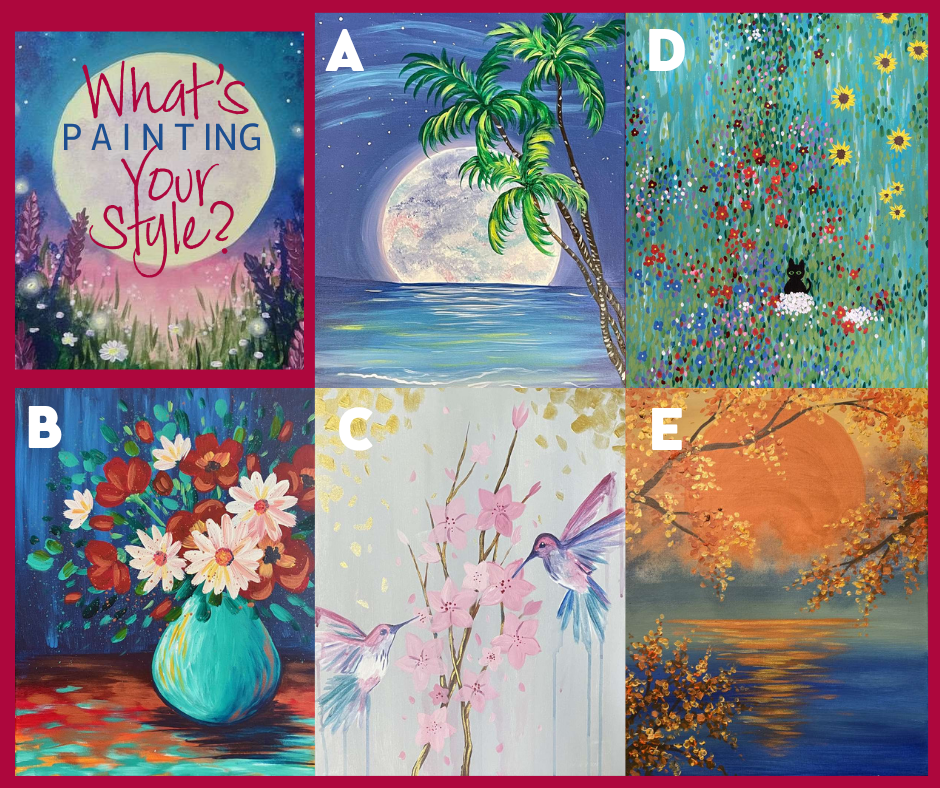 Which Pinot's Palette Painting Matches Your Personality?