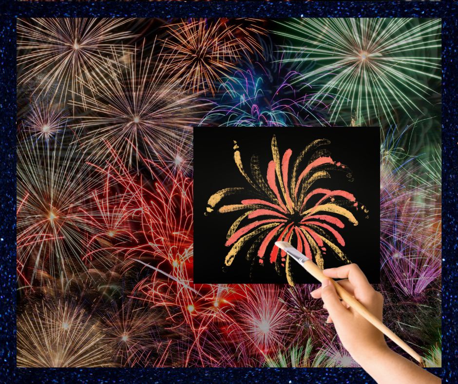 How Can You Capture the Magic of the 4th of July with Just a Brush?