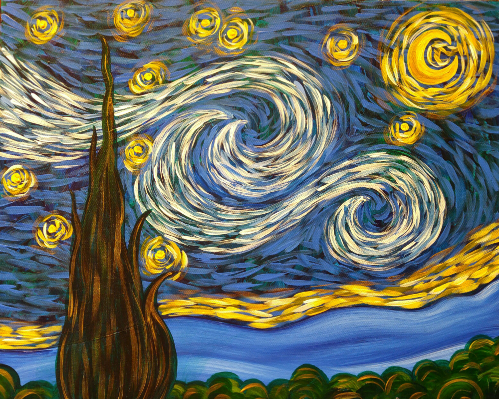 How To Draw Starry Night For Beginners : Explore thousands of inspiring