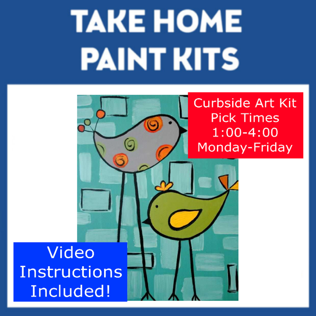 CURBSIDE PICK UP PAINT KIT – MONDAY-FRIDAY 1-4 PM.