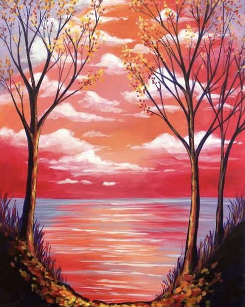 Rose Autumn Morning