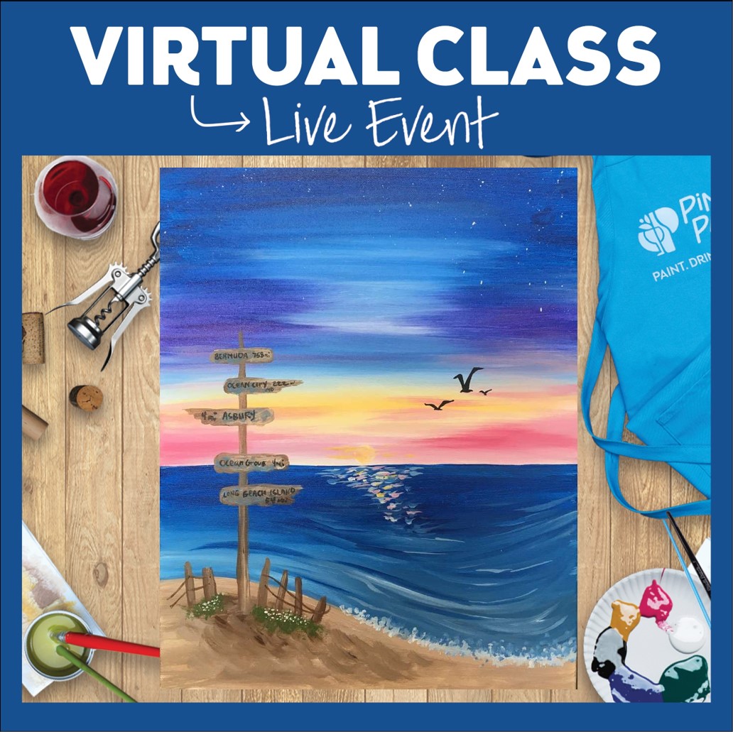 LIVE INTERACTIVE VIRTUAL CLASS - PAINTING KIT INCLUDED