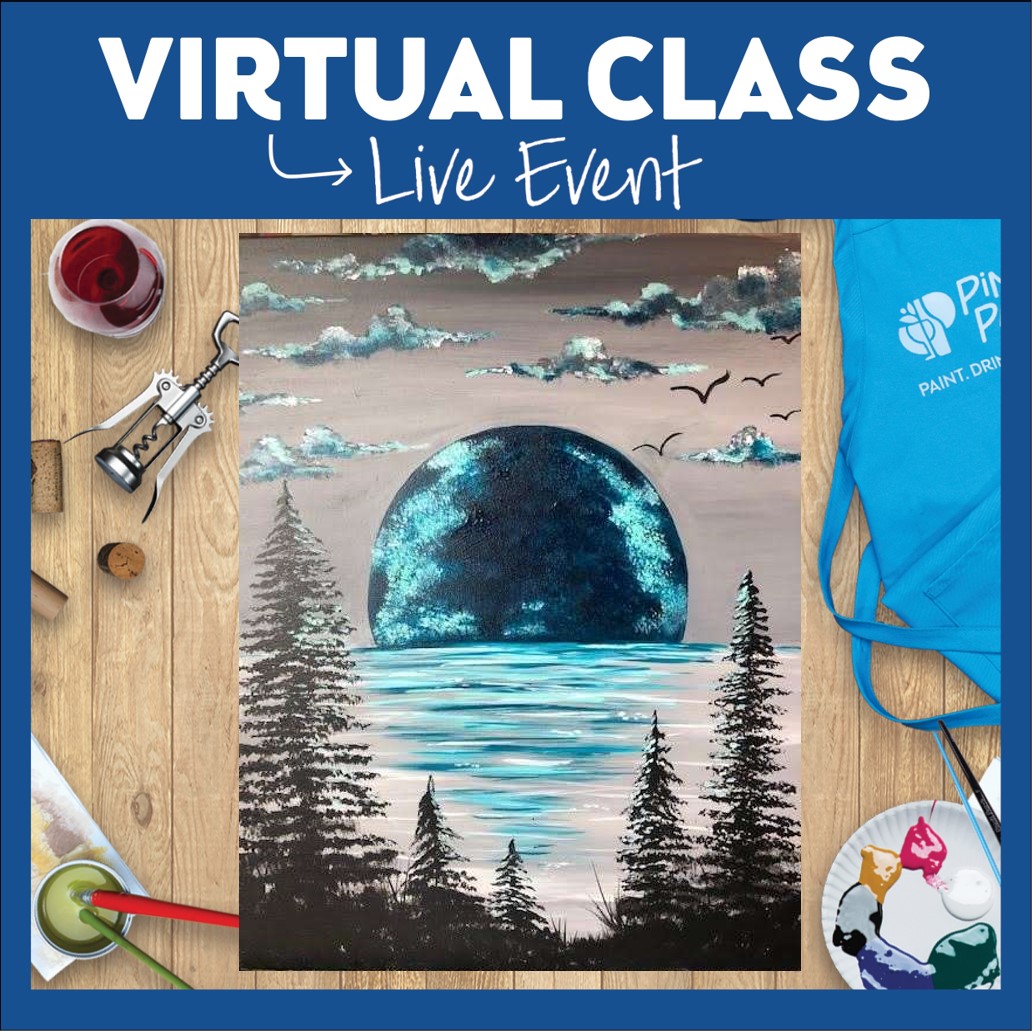LIVE INTERACTIVE VIRTUAL CLASS - PAINTING KIT INCLUDED