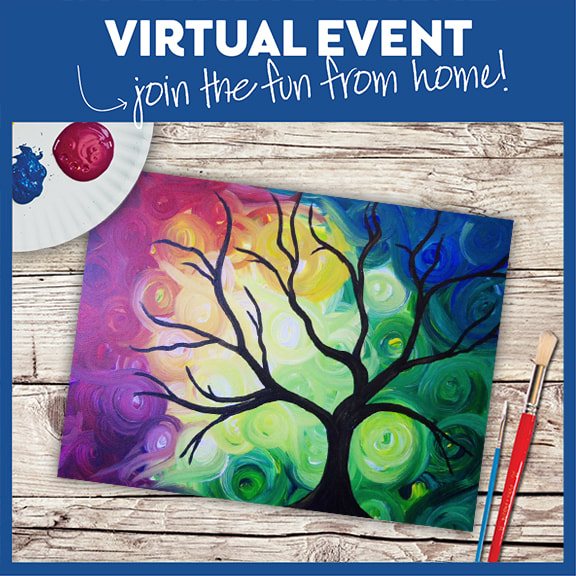 LIVE VIRTUAL CLASS. LINK ONLY (NO SUPPLIES) WATCH UP TO 7 DAYS AFTER