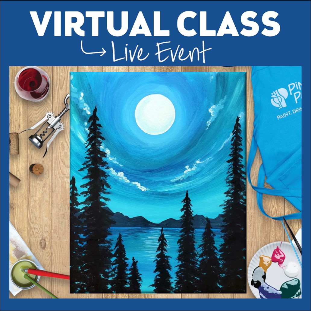 LIVE INTERACTIVE VIRTUAL CLASS - PAINTING KIT INCLUDED