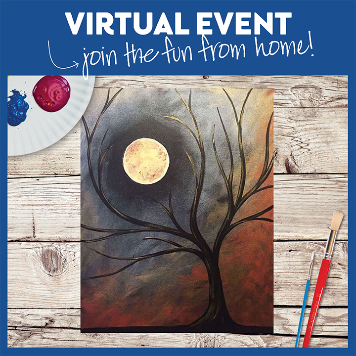 LIVE VIRTUAL CLASS. LINK ONLY (NO SUPPLIES) WATCH UP TO 7 DAYS AFTER