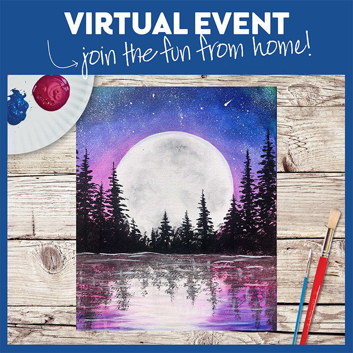 LIVE VIRTUAL CLASS. LINK ONLY (NO SUPPLIES) WATCH UP TO 7 DAYS AFTER