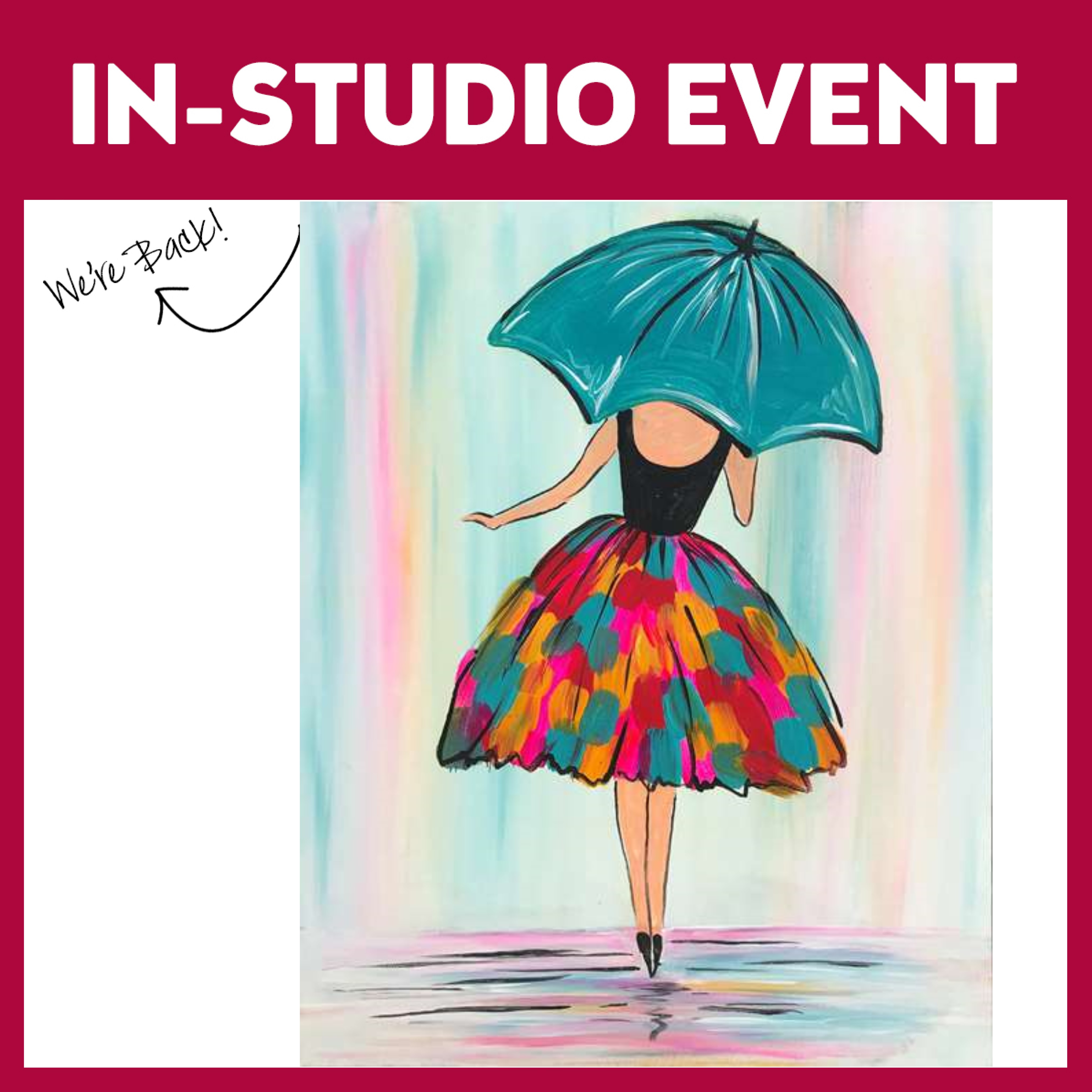 IN STUDIO CLASS. LIMITED SEATS AVAILABLE