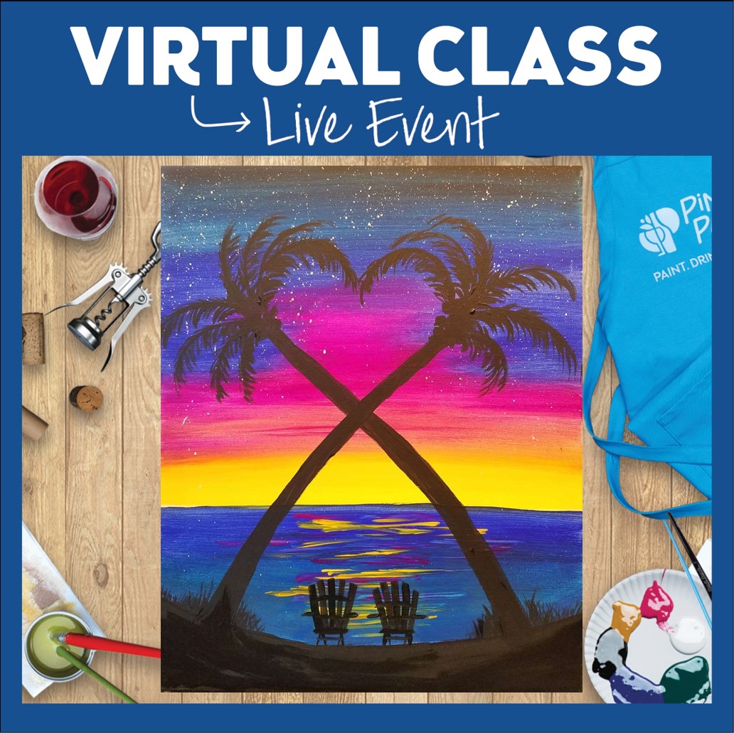 LIVE INTERACTIVE VIRTUAL CLASS - PAINTING KIT INCLUDED