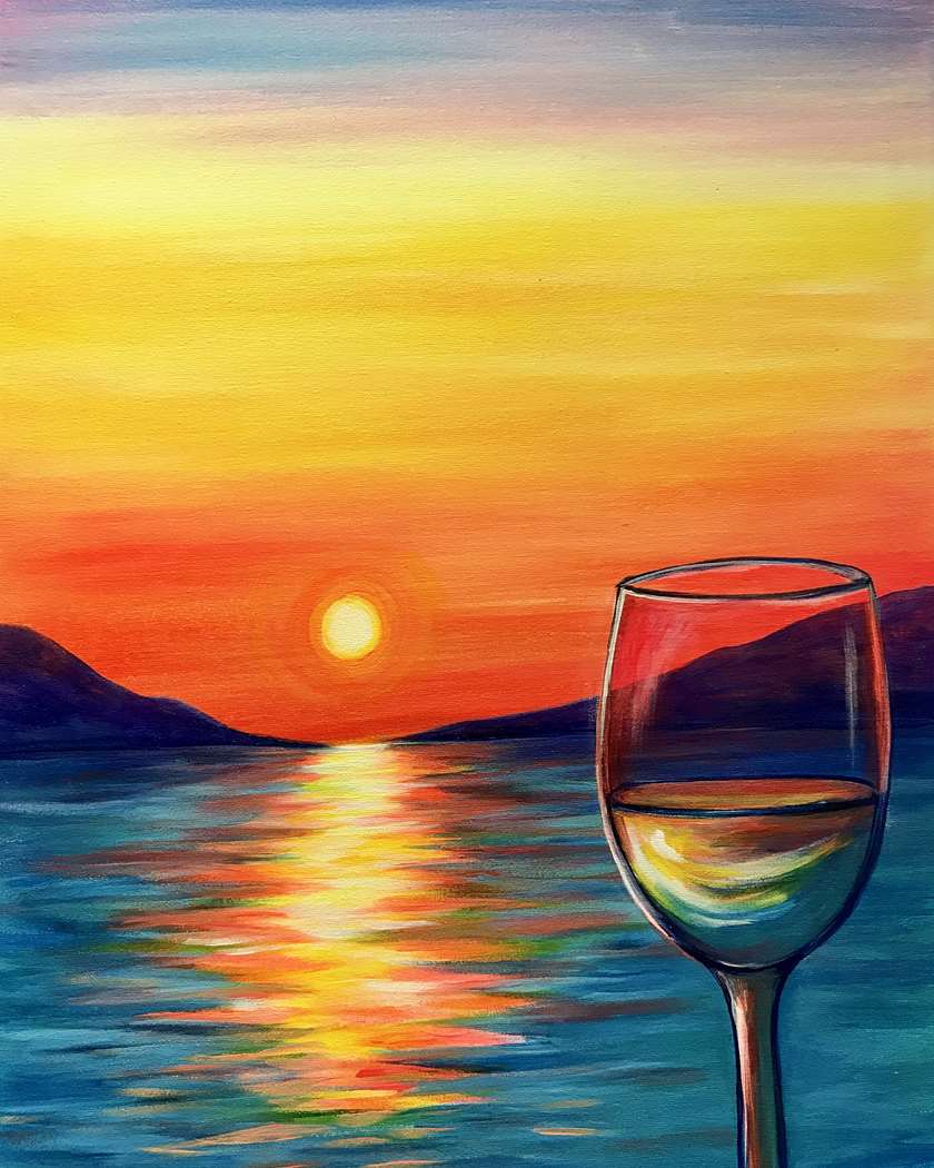 Everything You Want to Know for Your First Paint and Sip Class - Pinot's  Palette