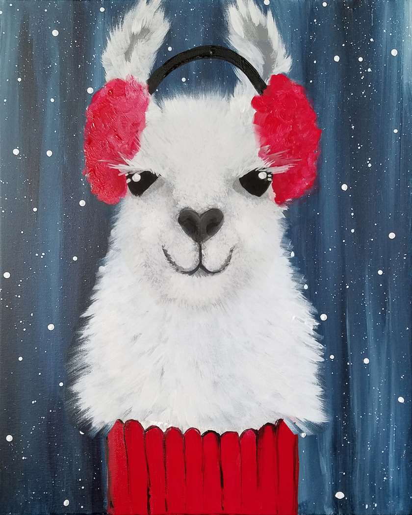 Yep, it's a Llama in a Turtleneck