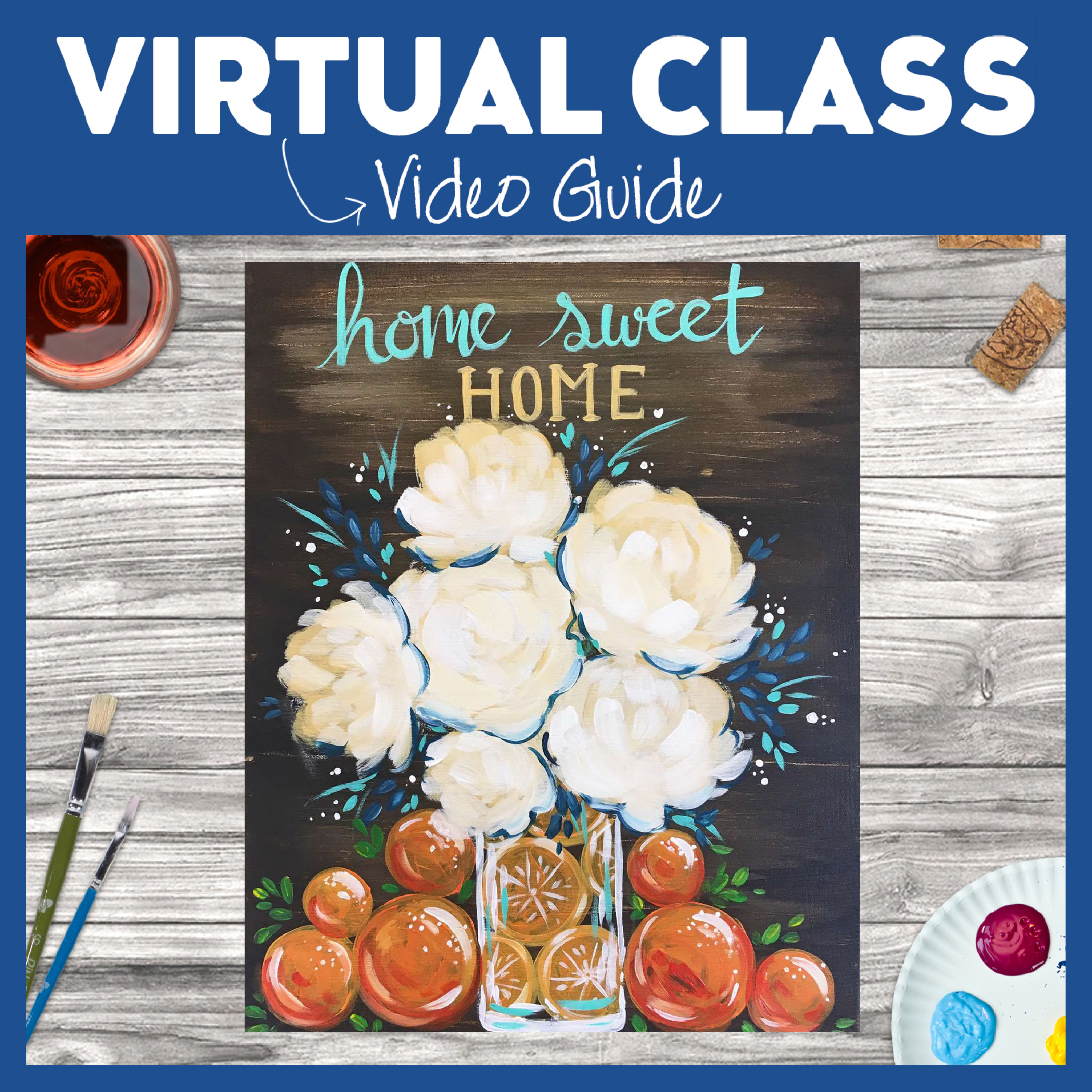 Pre recorded virtual event! Supplies Included option