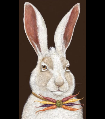 Rabbit with bow-tie