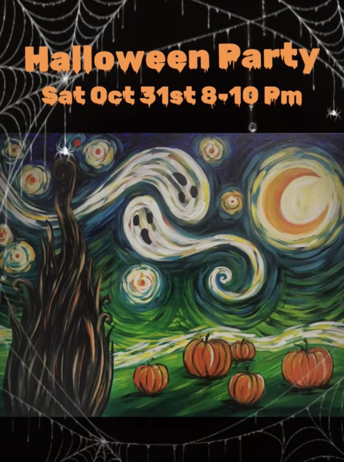Van Gogh's Starry Night - Halloween 