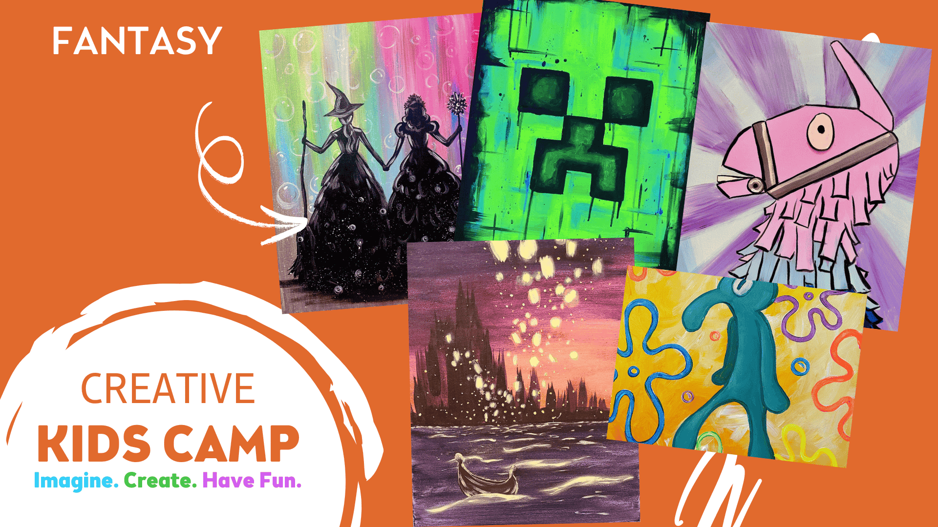 Full Week Camp - Theme: Fantasy and Pop Culture