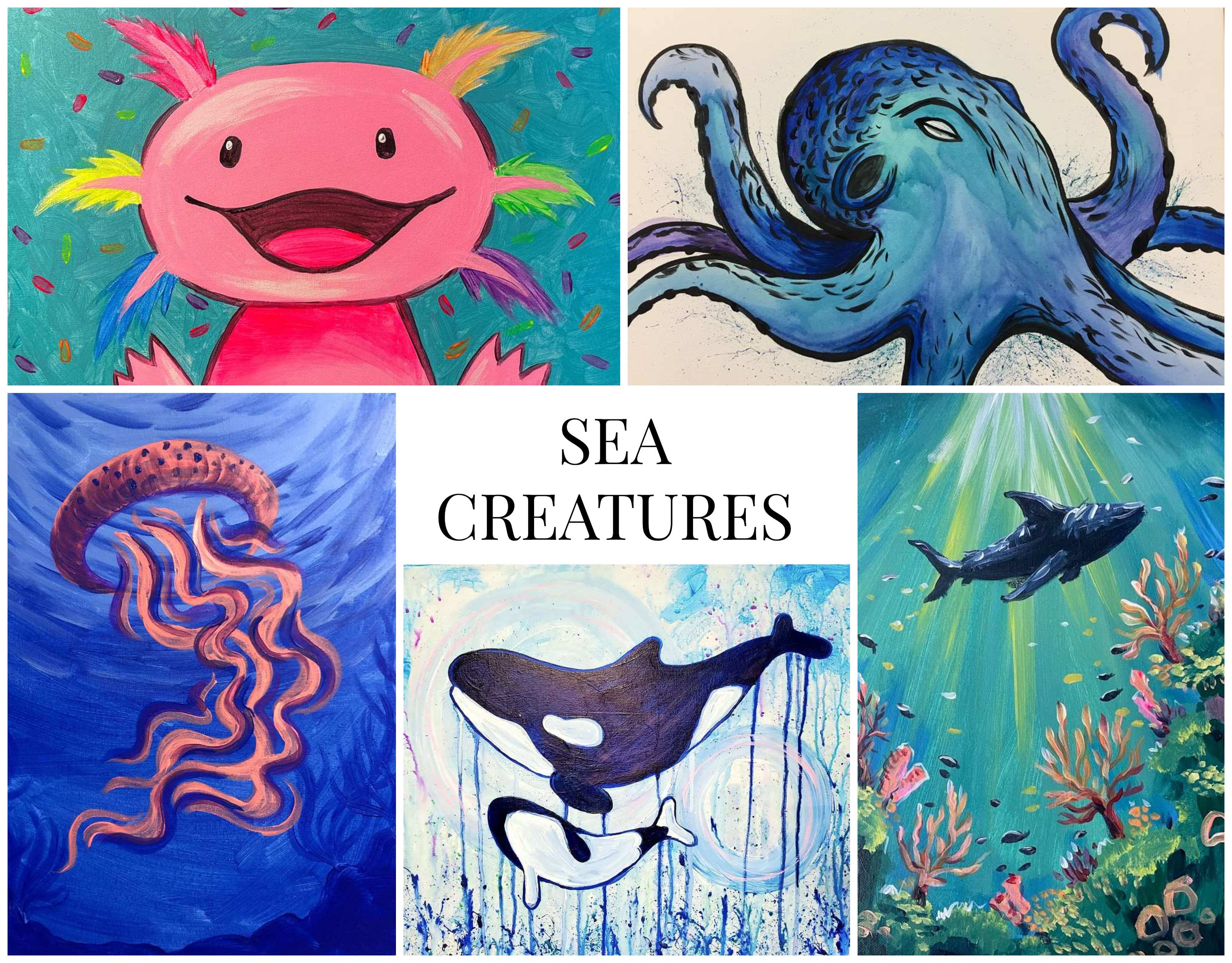 Full Week Camp - Theme: Sea Creatures