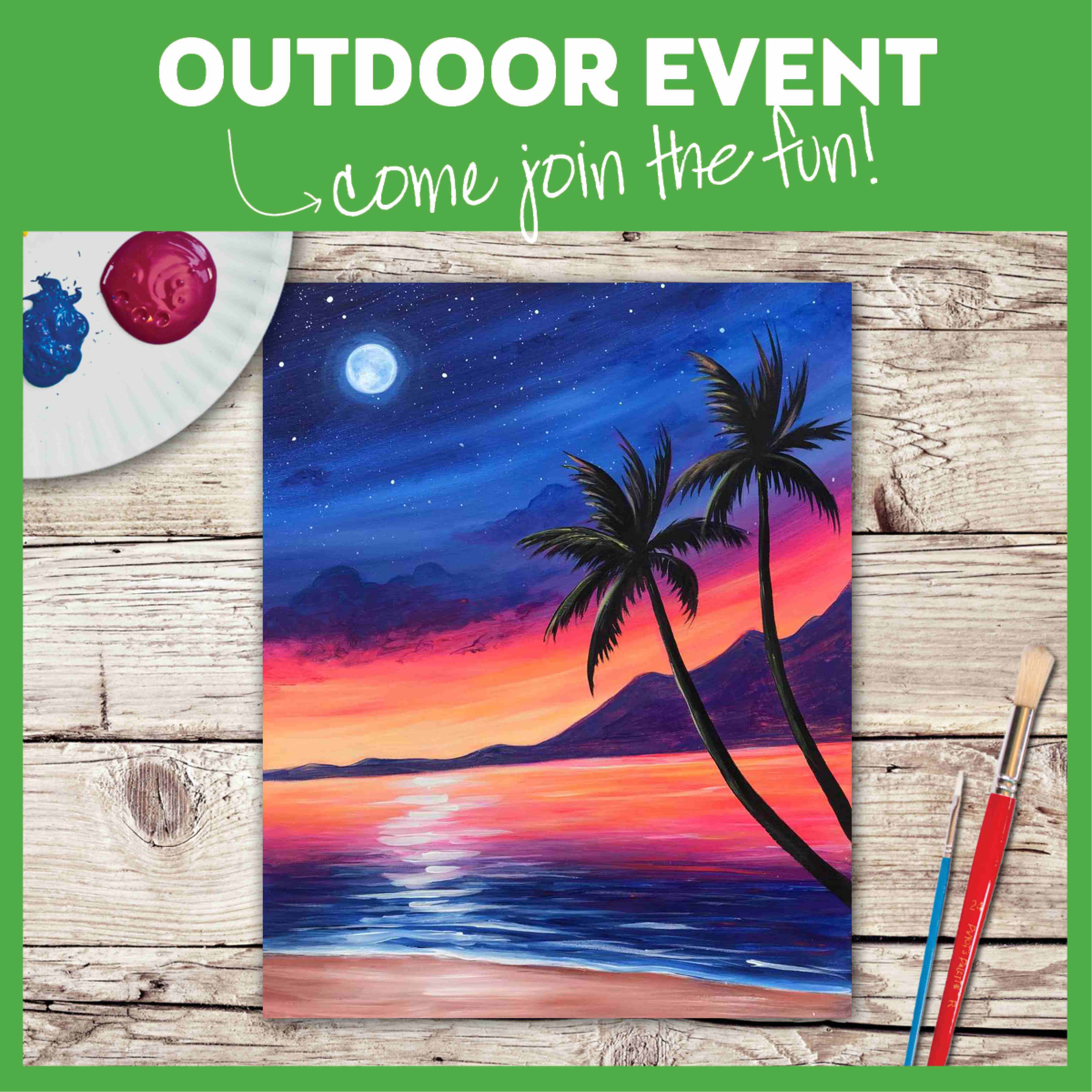 Virtual Event- Pick up your kit and paint at home!