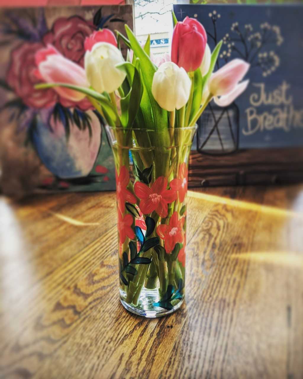 Glass Vase 