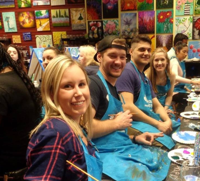 paint and sip Westwood NJ fun art classes