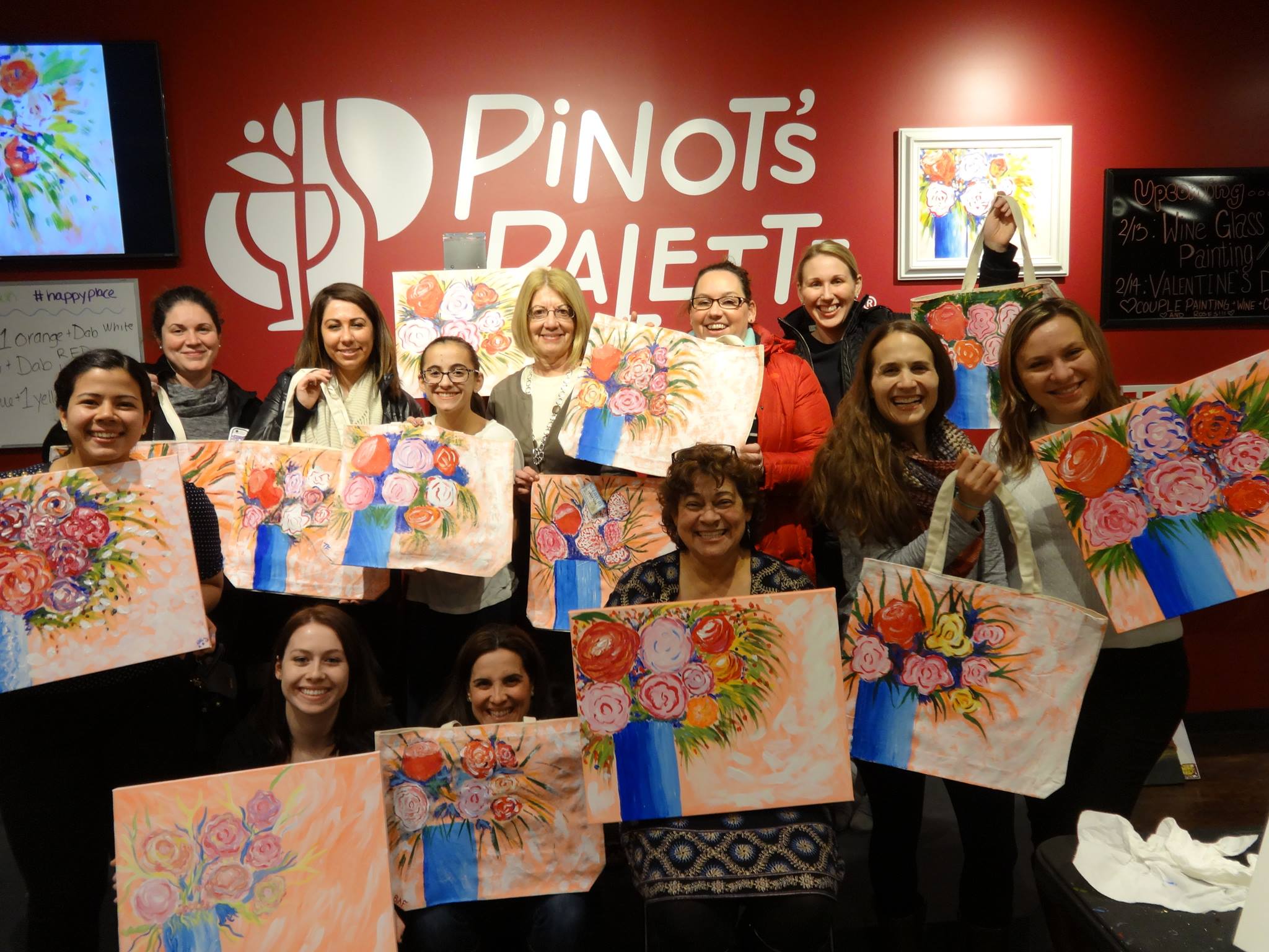 experience a fun paint nite in Paramus