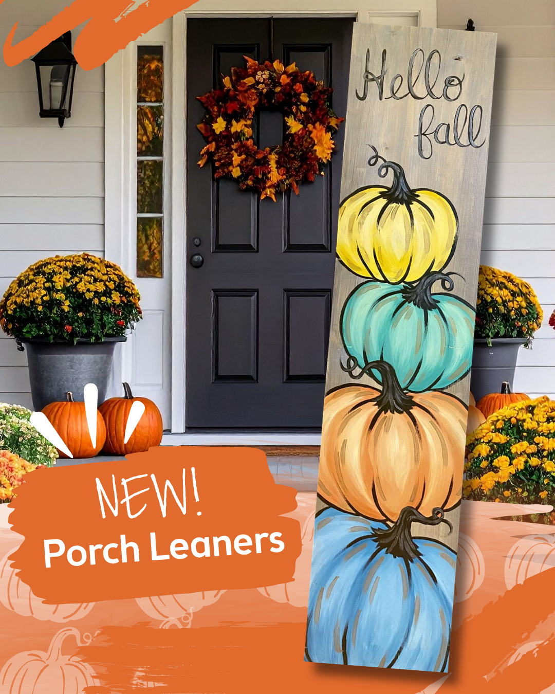 Autumn's Porch Leaner