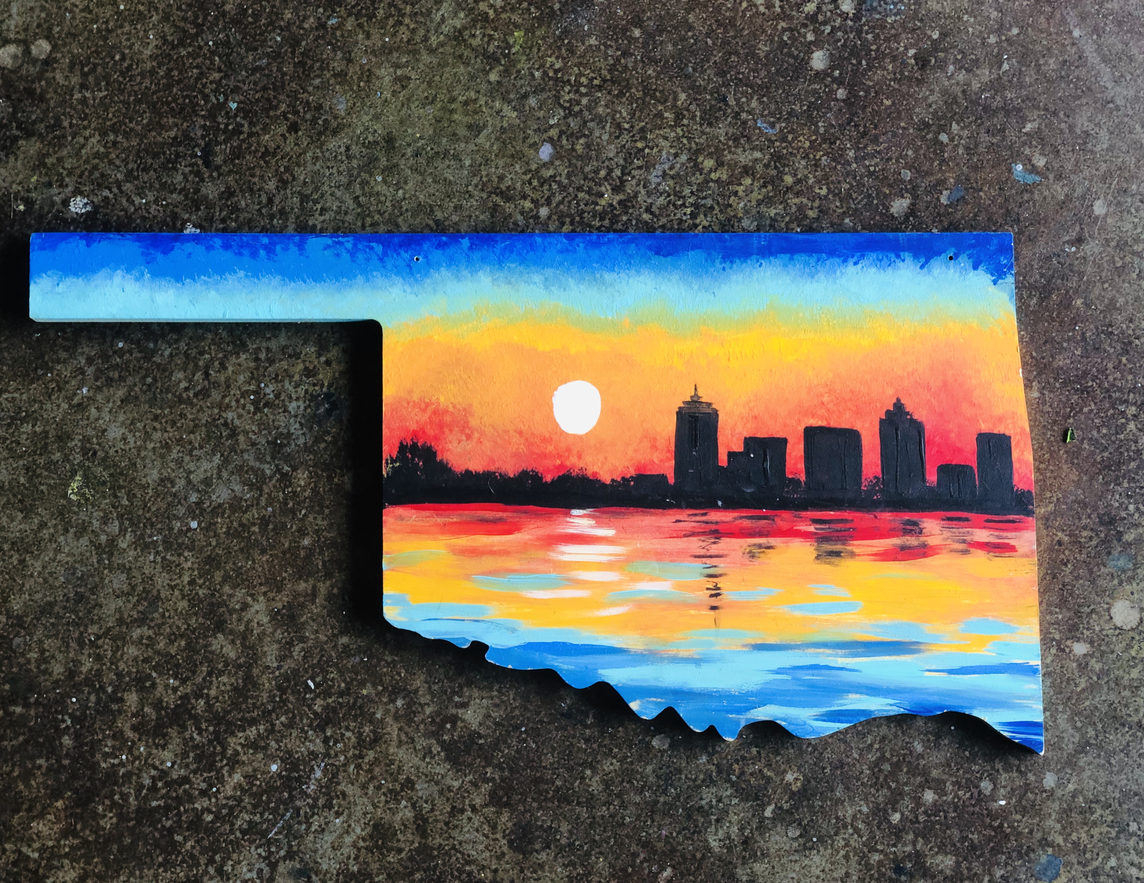 Monet's Tulsa Sunrise
