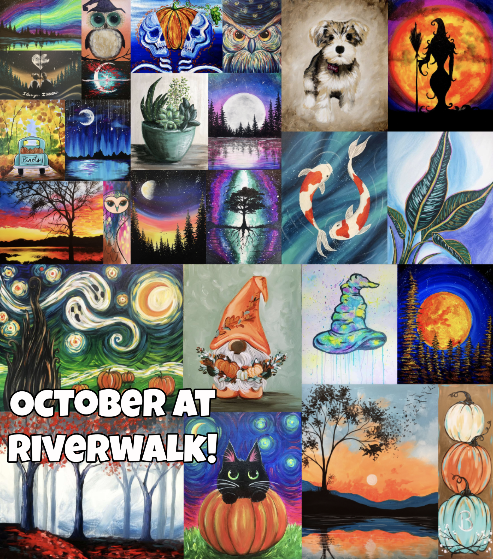 Riverwalk's October Calendar!