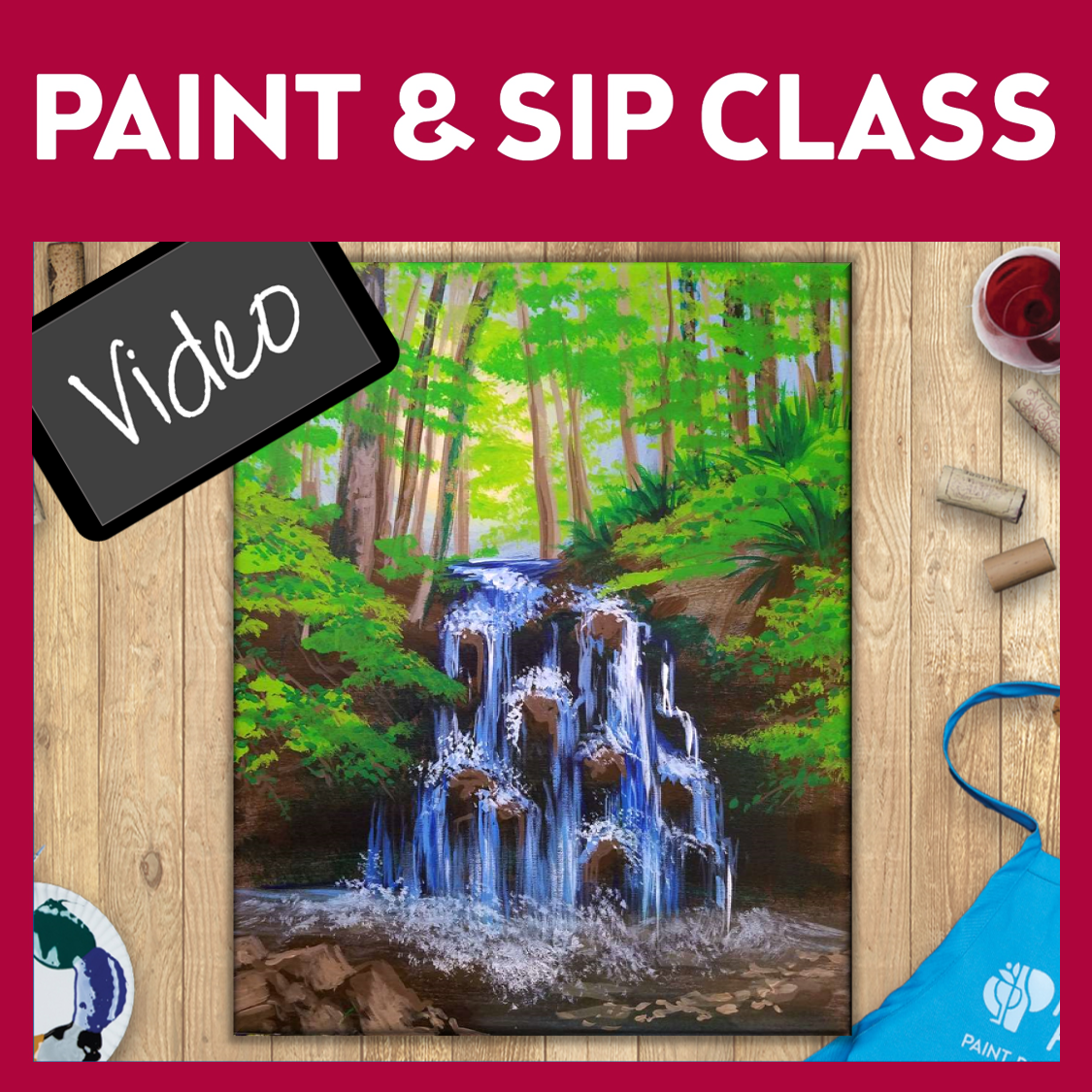 Paint & Sip Video !!