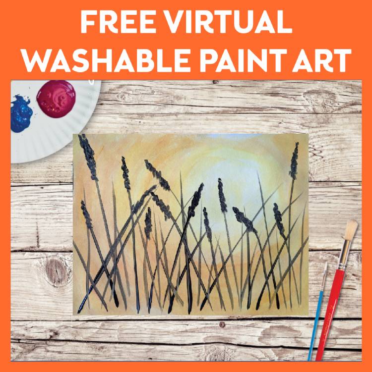 Virtual All Ages Washable Painting Fun