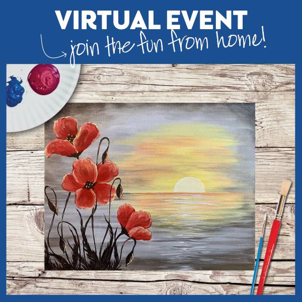 Live Virtual Event from San Bruno: Poppies at Sunset