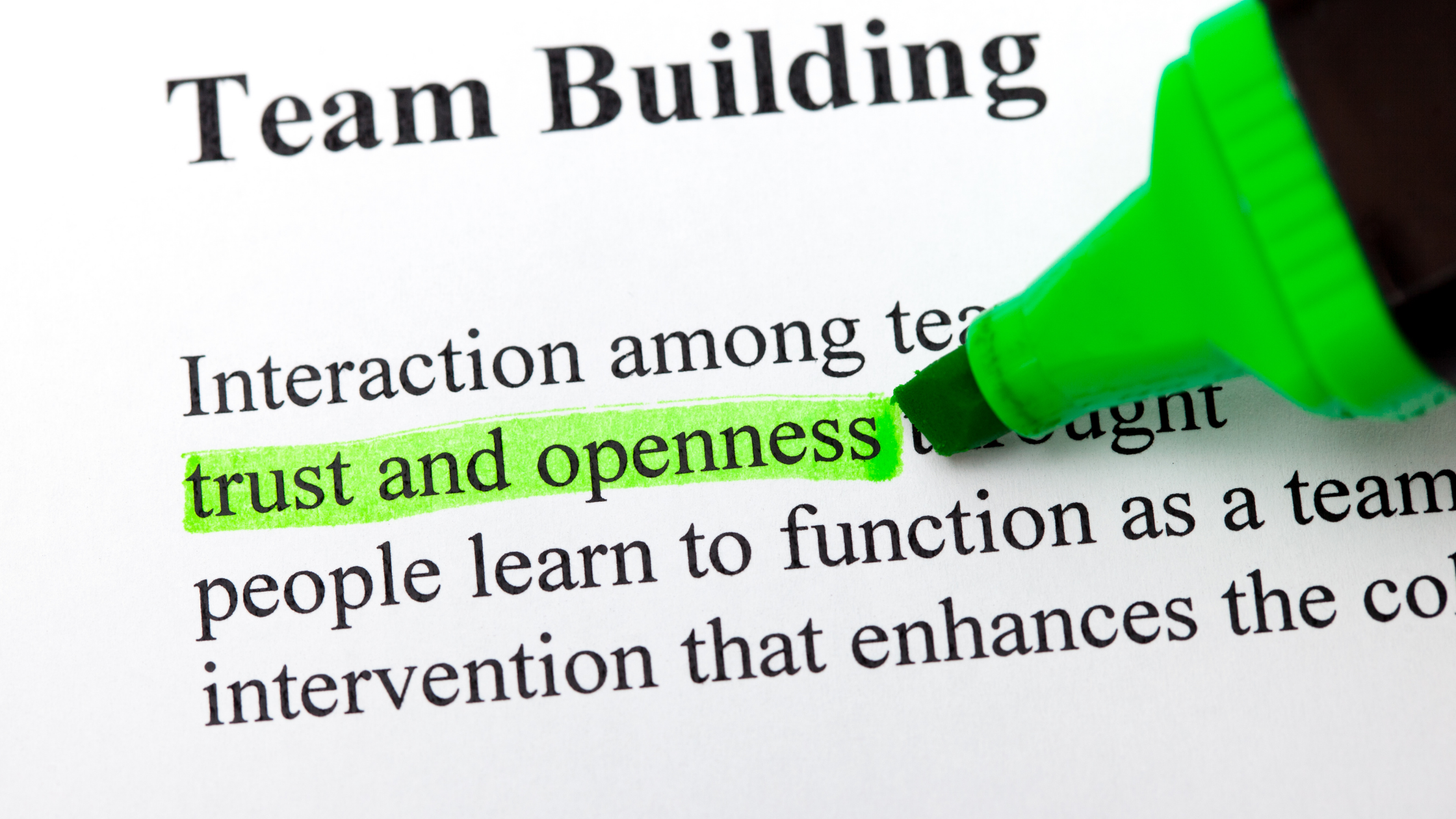 Why and How To Build Trust in the Workplace