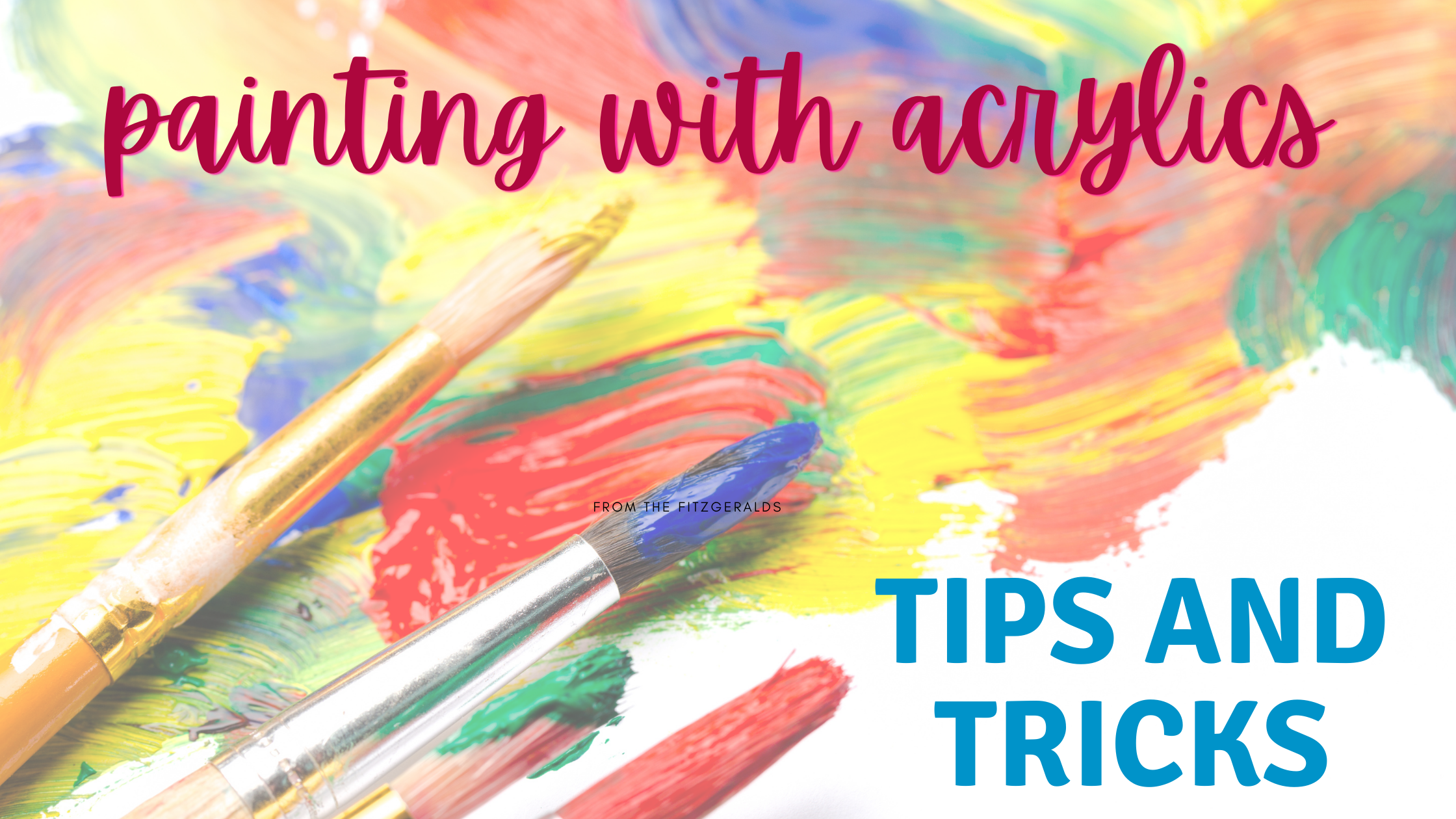 How to Keep Your Acrylic Paints Wet on the Palette 