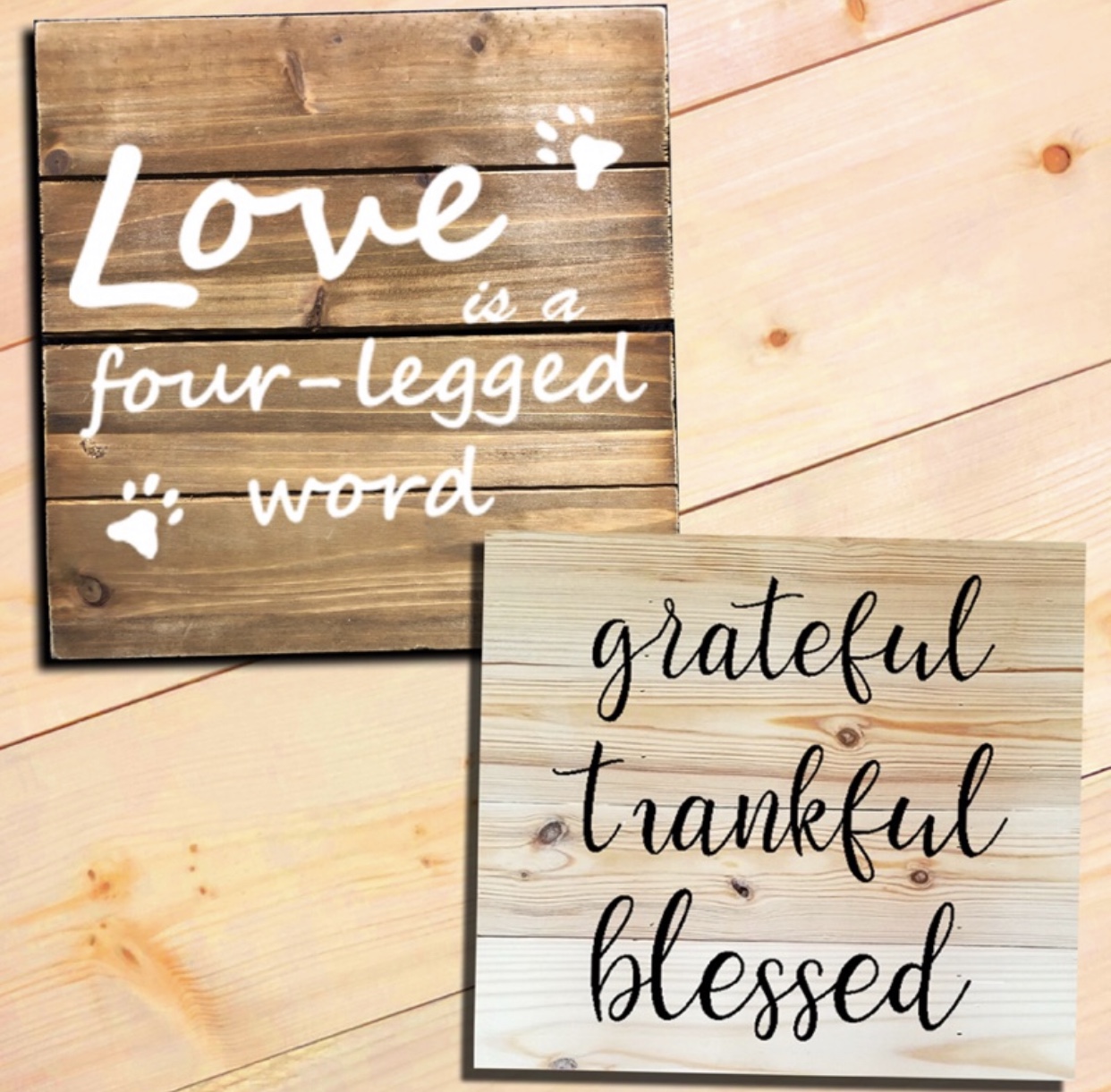WOOD BOARD STENCIL - IN STUDIO EVENT