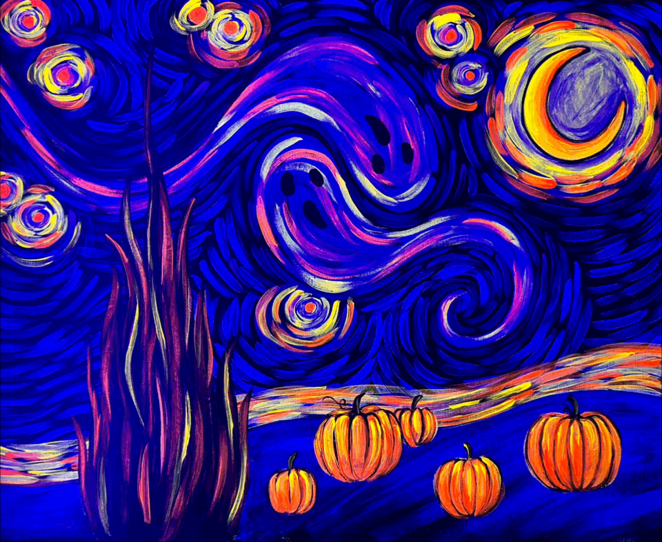 Van Gogh’s Starry Night - Halloween II