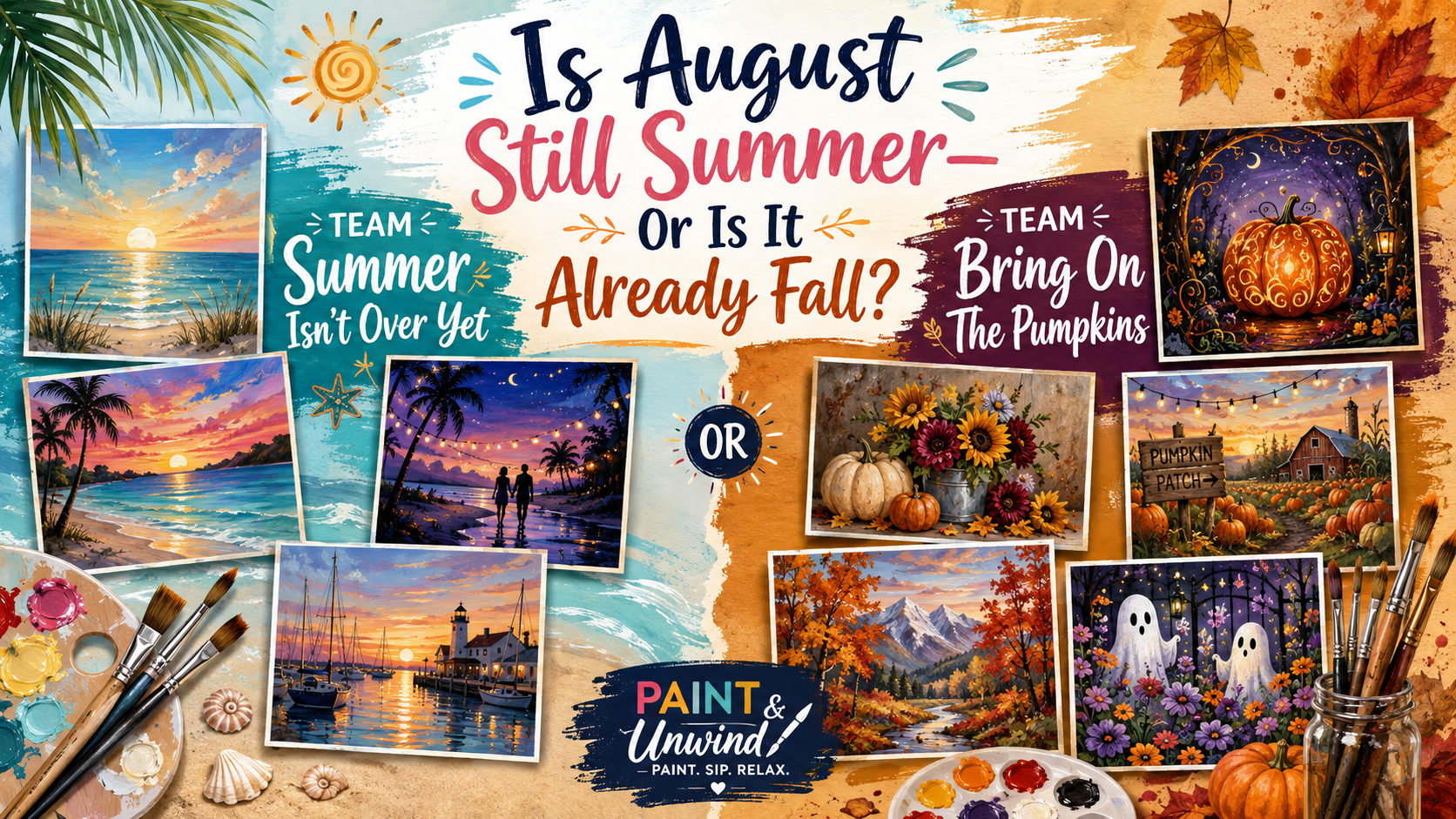 Is August Still Summer... or Is It Already Fall?