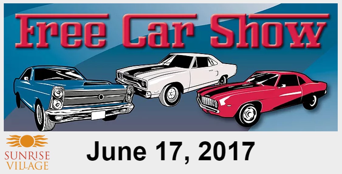 Free Car Show at Sunrise Village