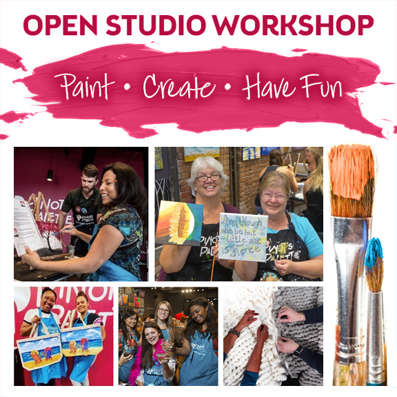 Paint and Sip in South Hill - South Hill Pinot's Palette