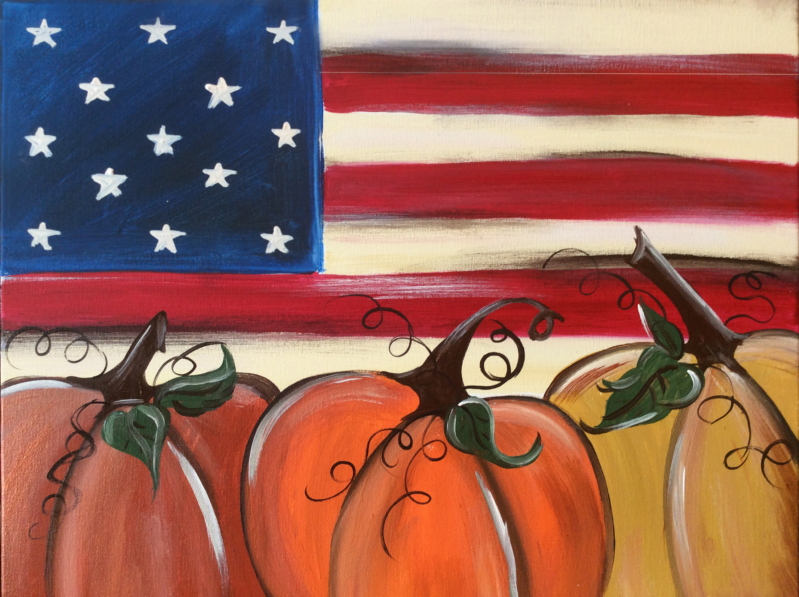 Americana Pumpkin Patch 