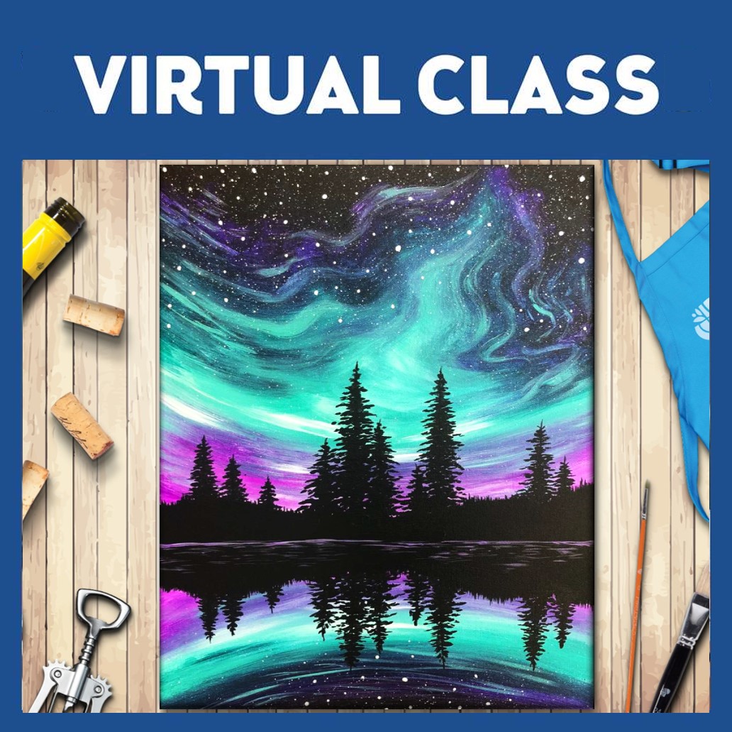 Live Virtual Class 4/25 Aurora Reflections