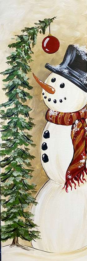 Cozy Rustic Snowman