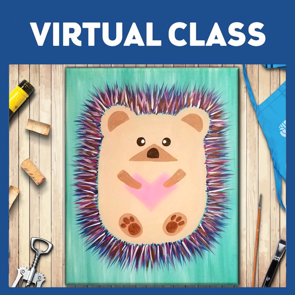 Live Virtual Class 4/21 Huggable Hedgehog