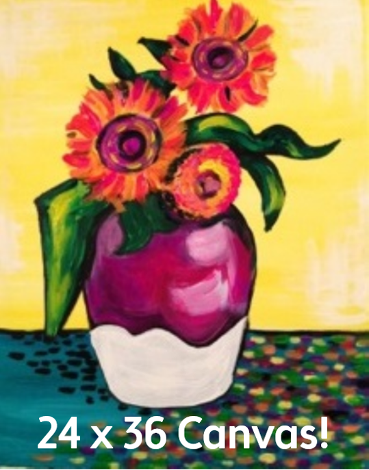 Van Gogh's Technicolor Sunflowers