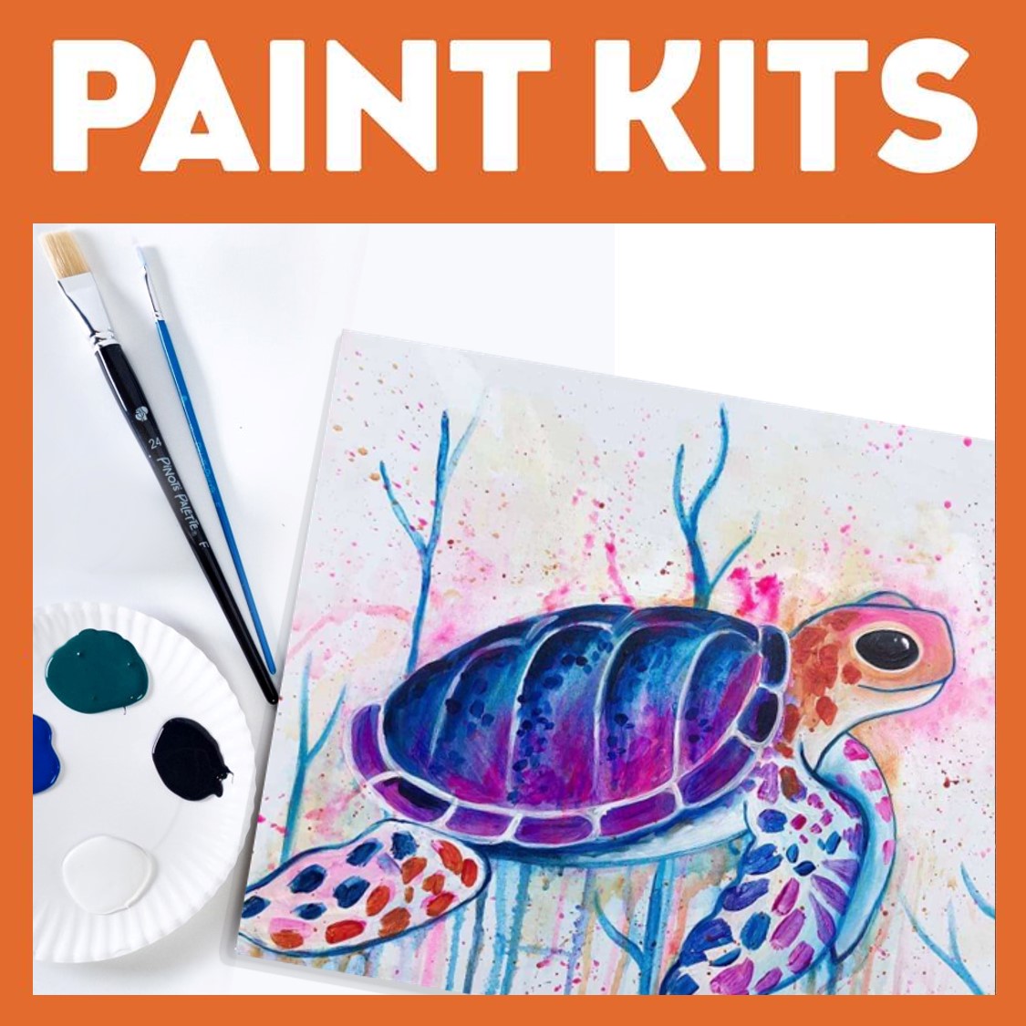 Take Home Paint Kits - Sat, May 21 1PM at Riverwalk