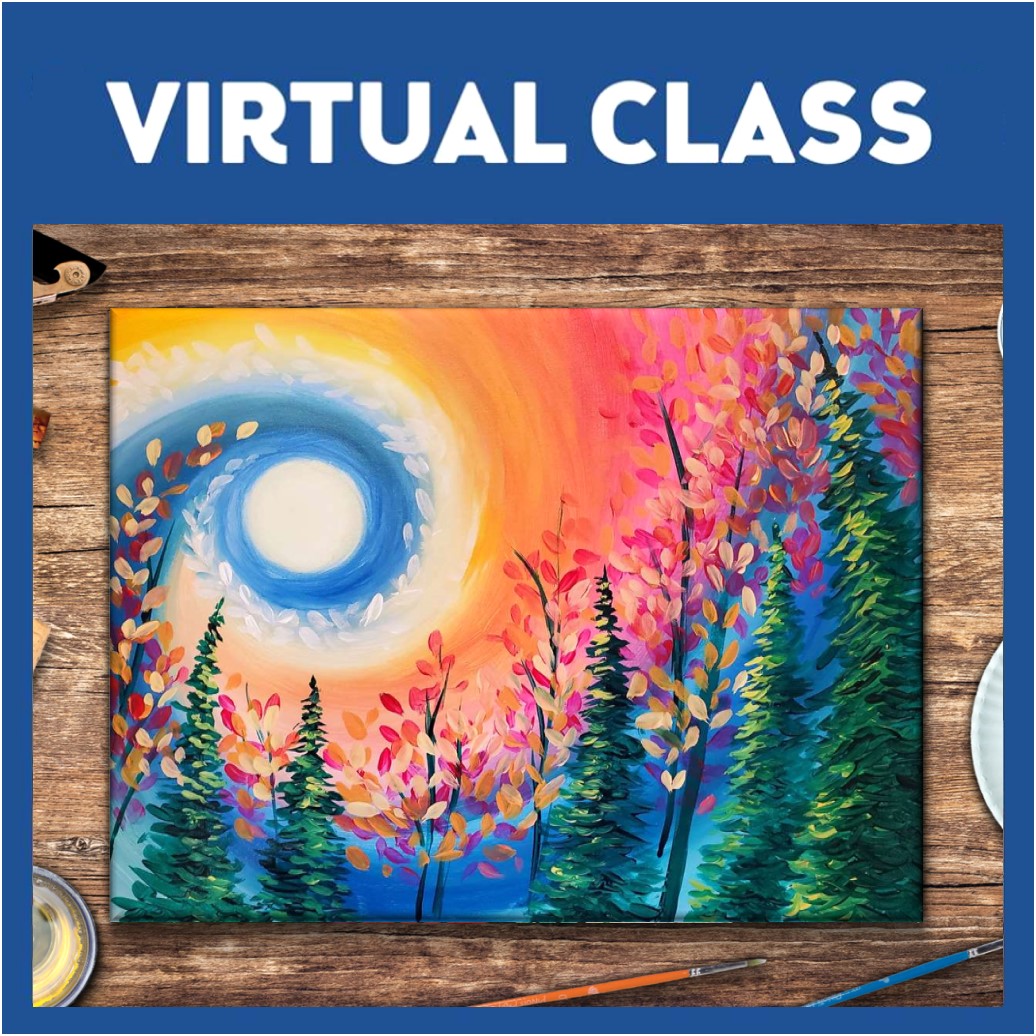 Live Virtual Class 4/19 Swirling Forest