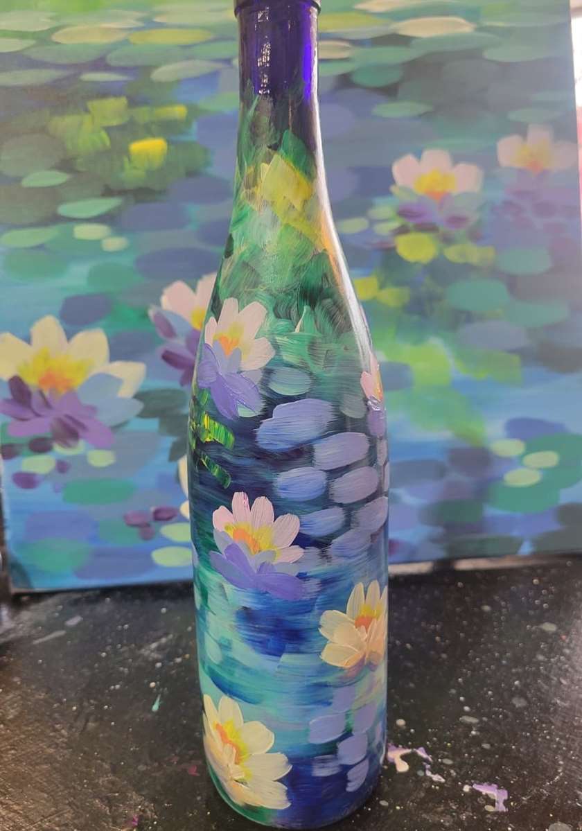 Waterlillies, Monet Style 